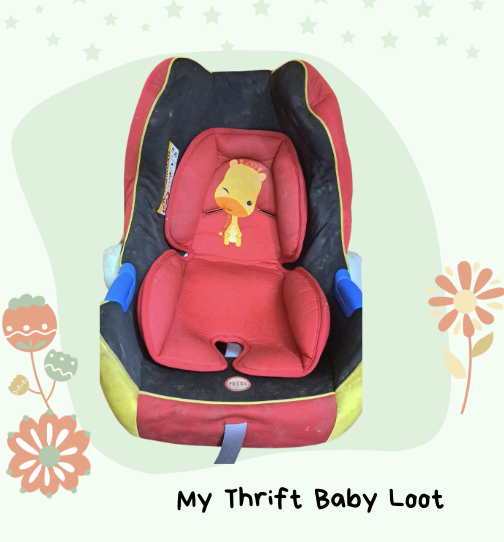 Preloved Fisher price carry cot cum car seat ( Mumbai )